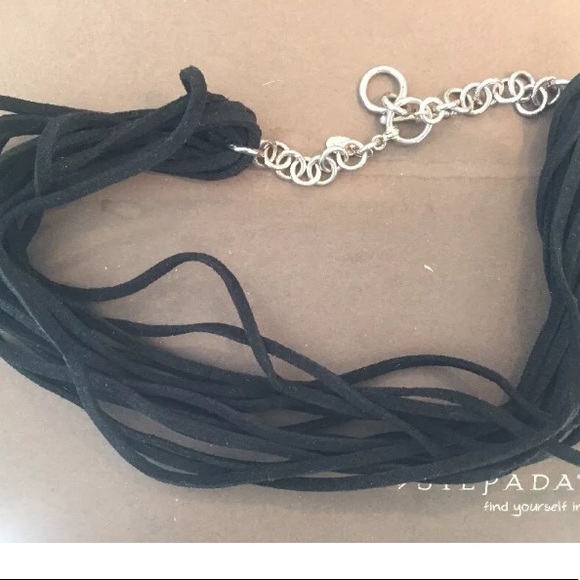 Silpada Jewelry - Silpada leather multi strand necklace